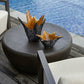Starpetal - Indoor-Outdoor Wooden Bowls (Set of 2) - Black / Woodtone