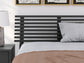 Danziar - Slat Panel Bed With Low Footboard