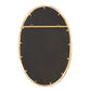 Gillian - Oval Mirror - Gold