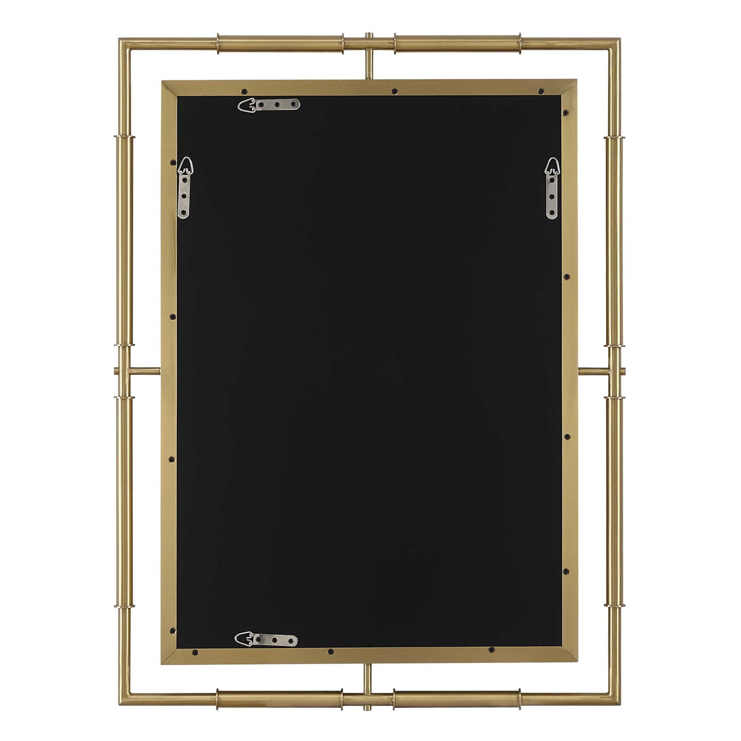 It's All Connected - Rectangle Brass Mirror