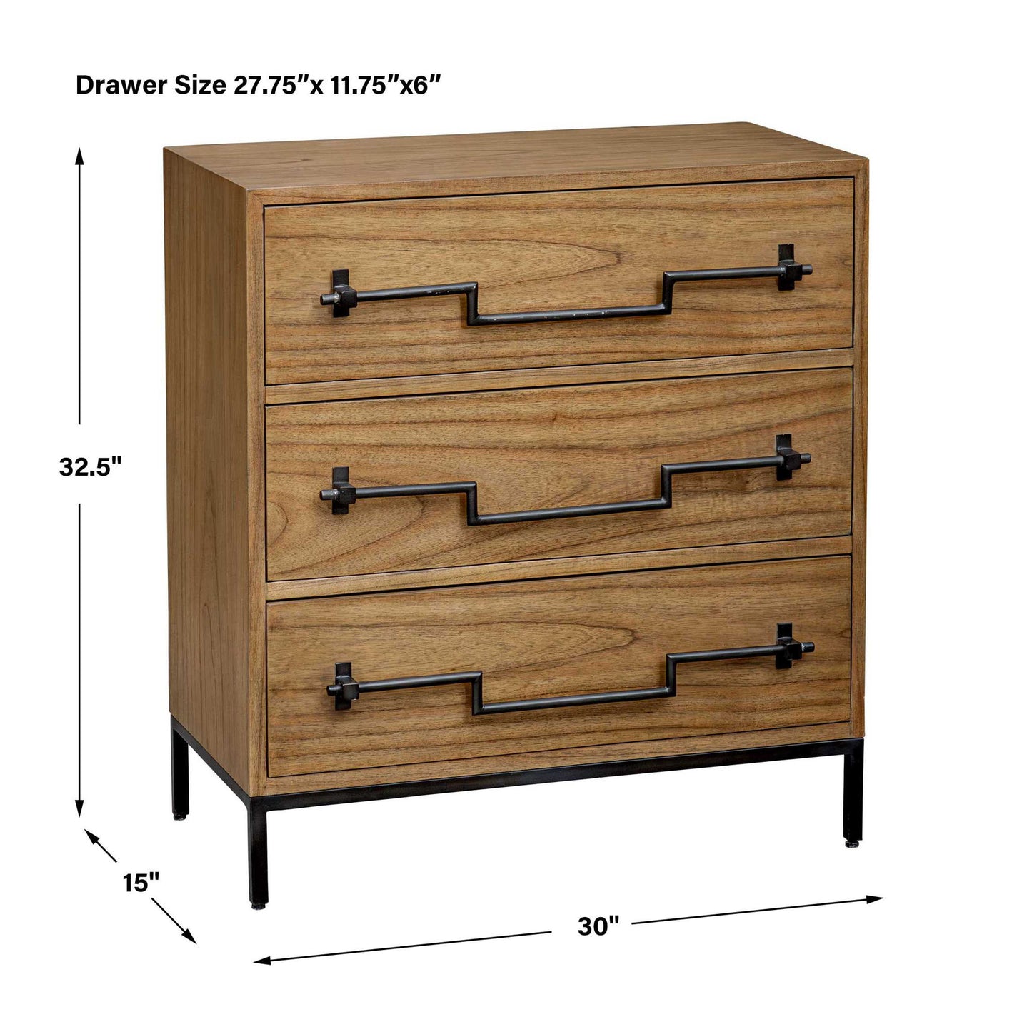 Jory - Wood Accent Chest - Natural