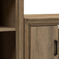 Sun Valley - Entertainment Center With Piers - Light Brown