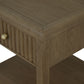 Reed - Chairside Table - Driftwood Oak