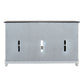Allyson Park - 68" Highboy TV Console - Wirebrushed White / Charcoal