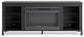 Cayberry - TV Stand With Fireplace - Black