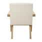 Blakely - Dining Arm Chair - White