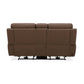 Collins - Loveseat With Console P3 & ZG - Brown