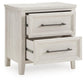 Darbonton - Two Drawer Night Stand - Dove White
