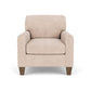 Moxy - Fabric Chair, Rounded Mailbox Arms