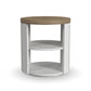 Melody - Round End Table - White