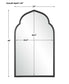 Kenitra - Arch Mirror - Black