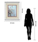 Wilting Away By Macy Cole - Mirror Framed Print Wall Art - Gray