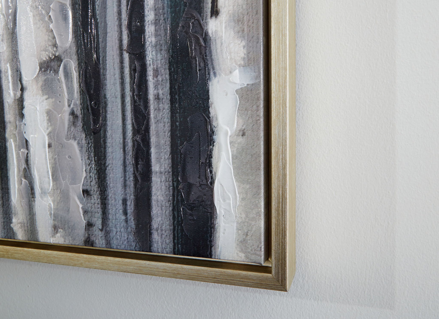 Baabell - Wall Art - Blue / White