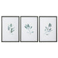 Simple Sage - Watercolor Prints (Set of 3) - White