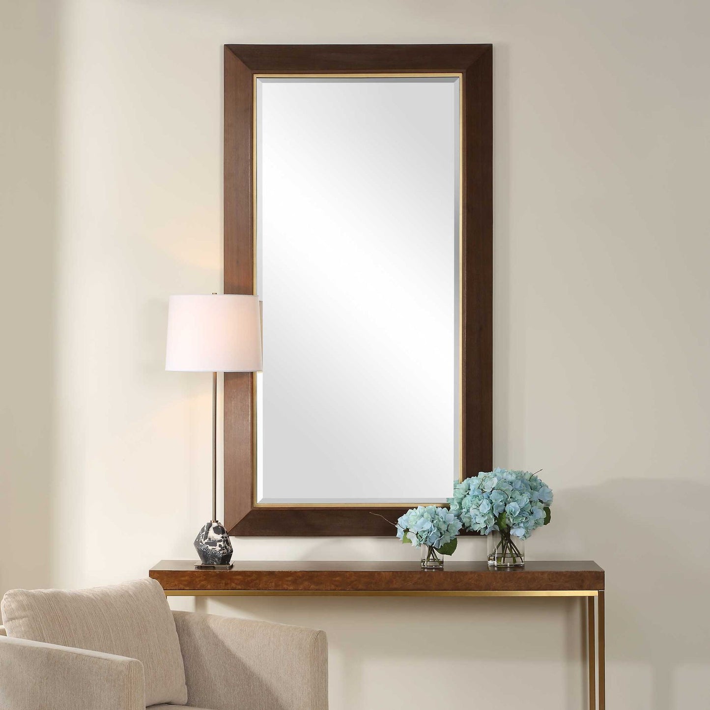 Matheson - Rectangular Mirror - Walnut