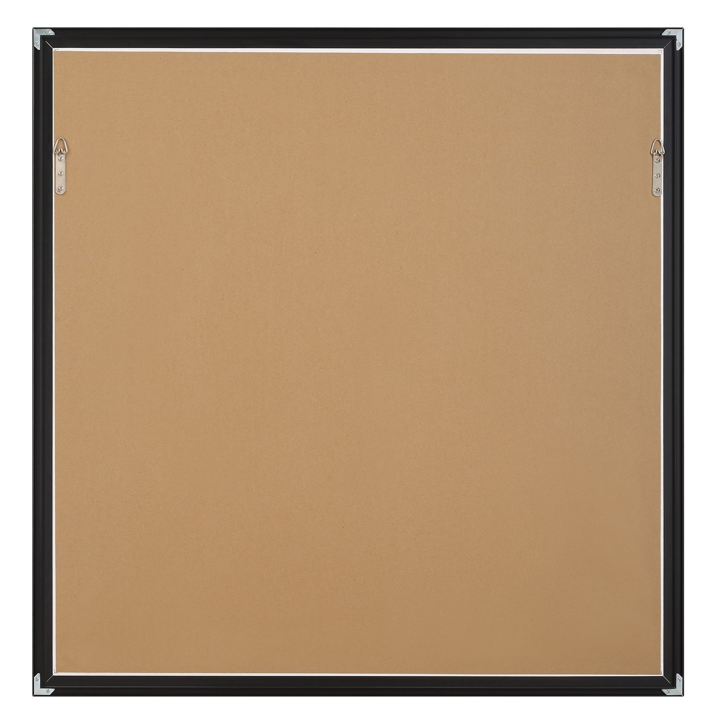 Wings Neutral - Abstract Framed Print - Black