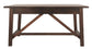 Baldridge - Home Office Large Leg Desk - Rustic Brown