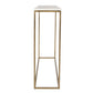 Redmond - Sofa Counter Table - Gold / White