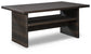 Easy Isle - RECT Multi-Use Table - Dark Brown / Beige
