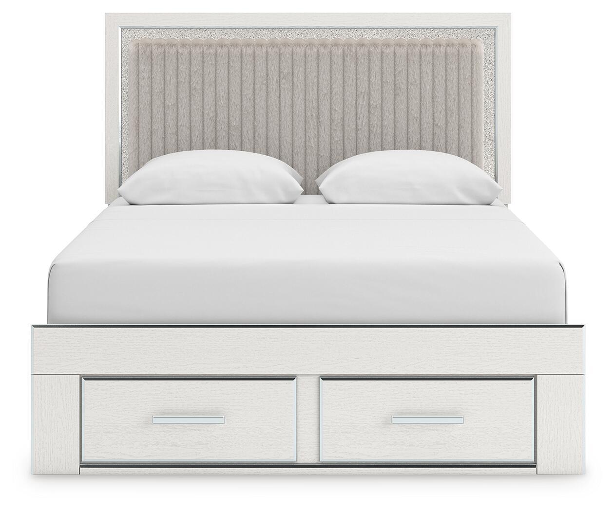 Zuraleus - Upholstered Panel Platform Storage Bedroom Set