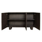 Phineas - 3 Door Modern Cabinet - Woodtone