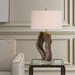 Namath - Wood Table Lamp - Brown