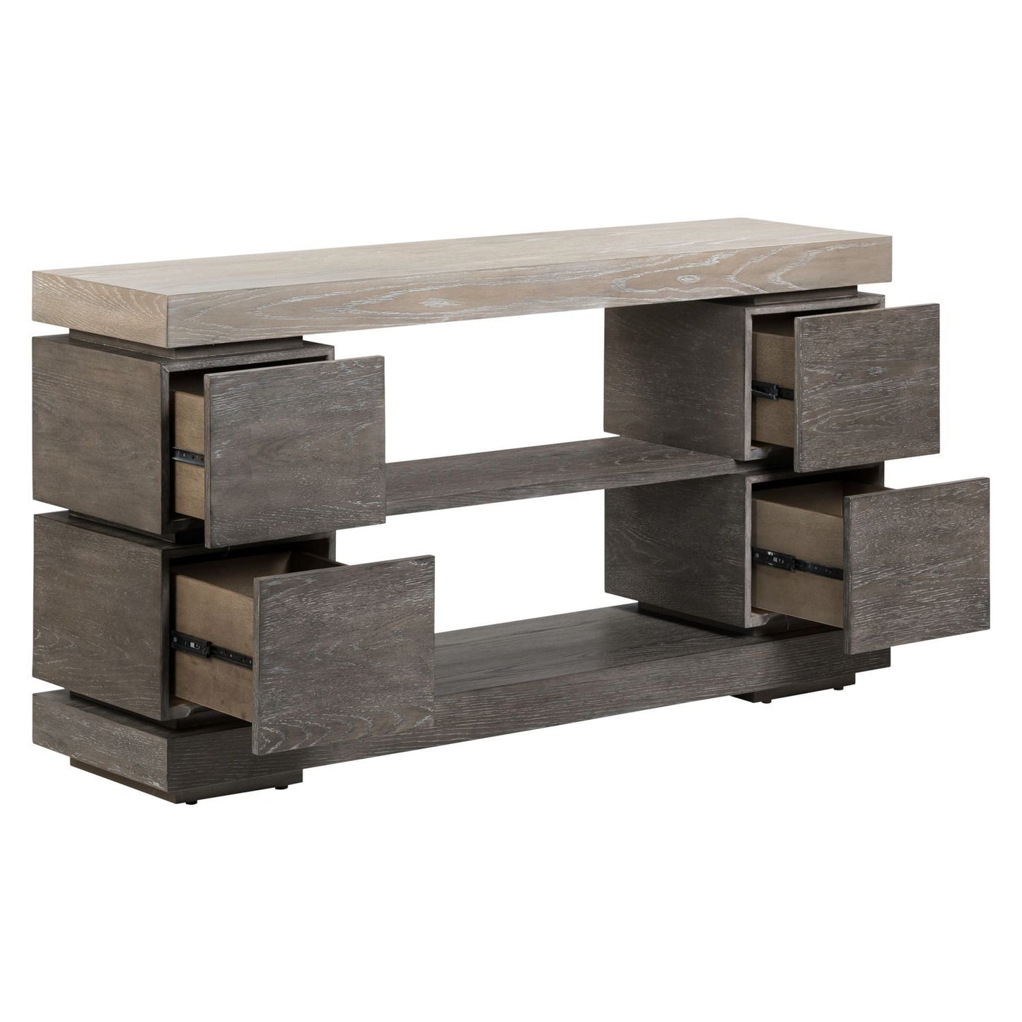 Piedmont - Sofa Table - Charcoal / Ash