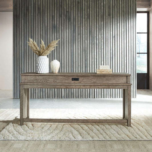 Skyview Lodge - Console Bar Table - Cobblestone