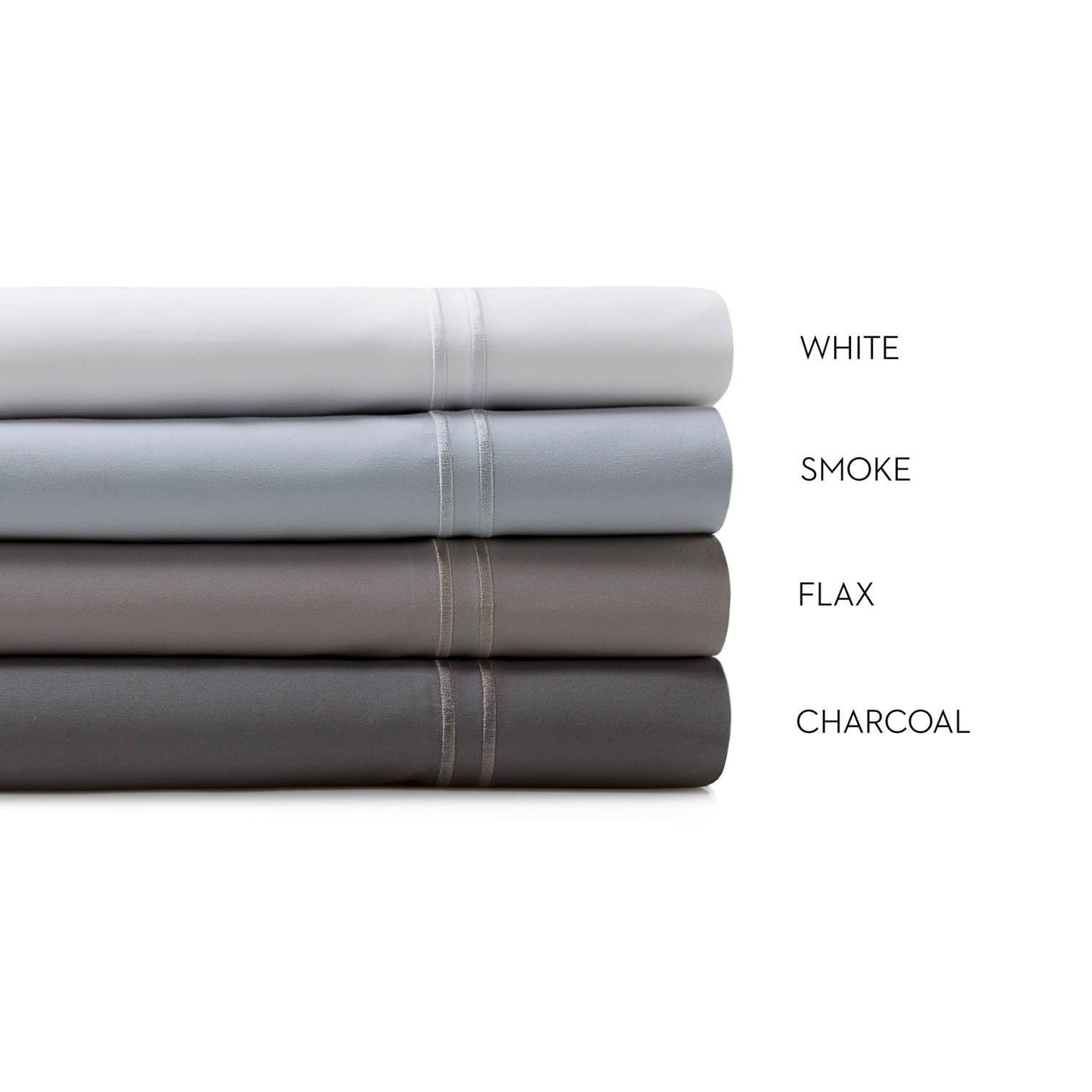 Woven Supima - Cotton Sheets - Split King - White