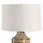 Schneider - Glazed Table Lamp - Brown / Beige