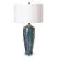 Maira - Ceramic Table Lamp - Blue