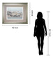Terrain By Caroline - Framed Print Wall Art - Dark Gray