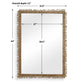 Soto - Mirror - Antique Brass
