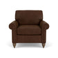 Moxy - Fabric Chair With Rolled Arms