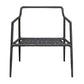 Thayer - Outdoor Upholstered Lounge Chair - Bronze / White