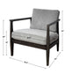 Brunei - Modern Accent Chair - Gray