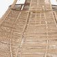 Hestia - 1 Light Natural Rope Pendant - Light Brown
