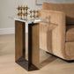 Mcelroy - Modern Side Table - Bronze