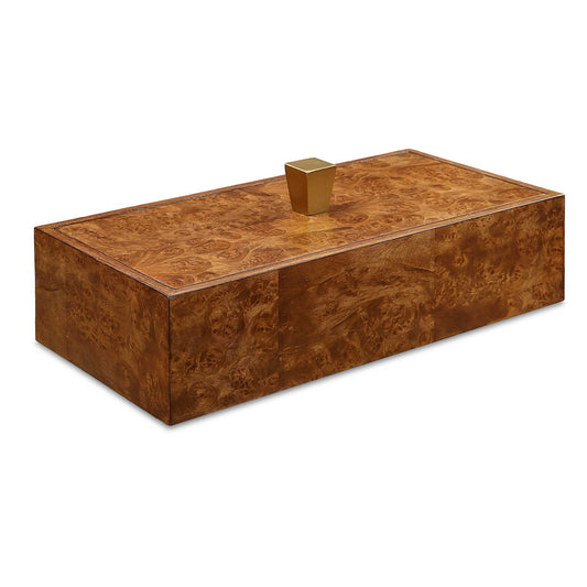 Burl Haven - Box - Dark Brown