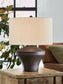 Dolanham - Metal Table Lamp - Distressed Brown