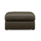 Vail - Leather Ottoman