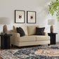 Cole - Fabric Stationary Loveseat