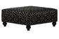 Cumberland - Cocktail Ottoman - Onyx