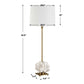 Caronia - Coral Buffet Lamp - Brass / Gold / White
