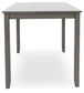 Caitbrook - Rect Drm Counter Table Set (Set of 7) - Gray