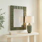 Quincey - Mirror - Olive Green