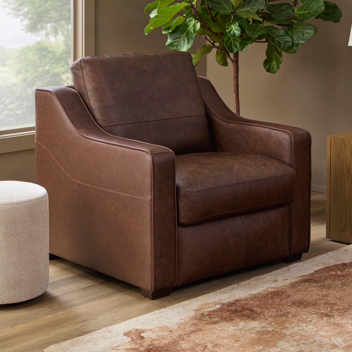 Hudson - Chair - Dark Brown
