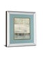 Of Fog & Snow By Heather Ross - Mirror Framed Print Wall Art - Light Blue