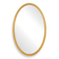 Elstree - Oval Mirror - Antique Brass