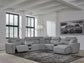 Modmax II - Reclining Sectional - Salt And Pepper